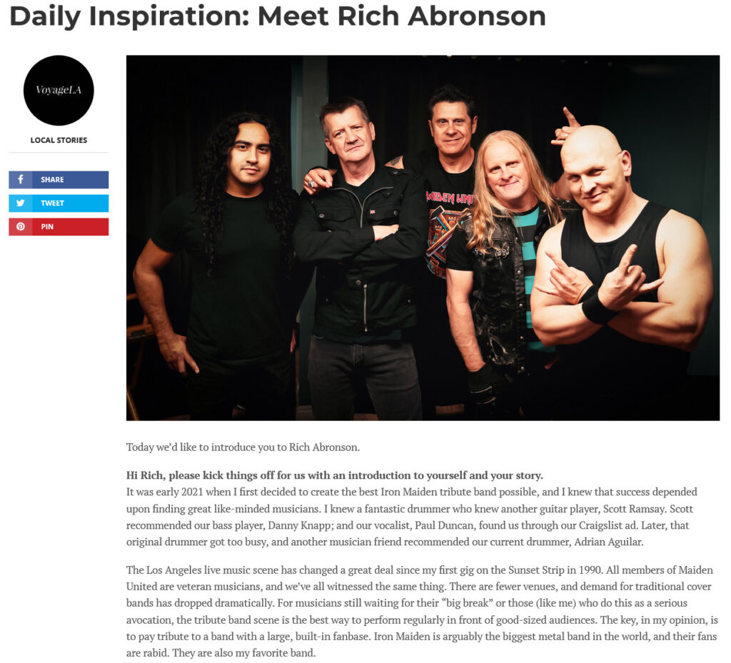 Daily-Inspiration-Meet-Rich-Abronson-–-Voyage-LA-Magazine-LA-City-Guide Daily-Inspiration-Meet-Rich-Abronson of Maiden United -Voyage-LA-Magazine-LA-City-Guide