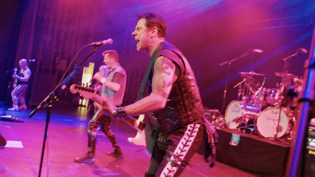 Rich Abronson live at Riverside Municipal Auditorium with Maiden United