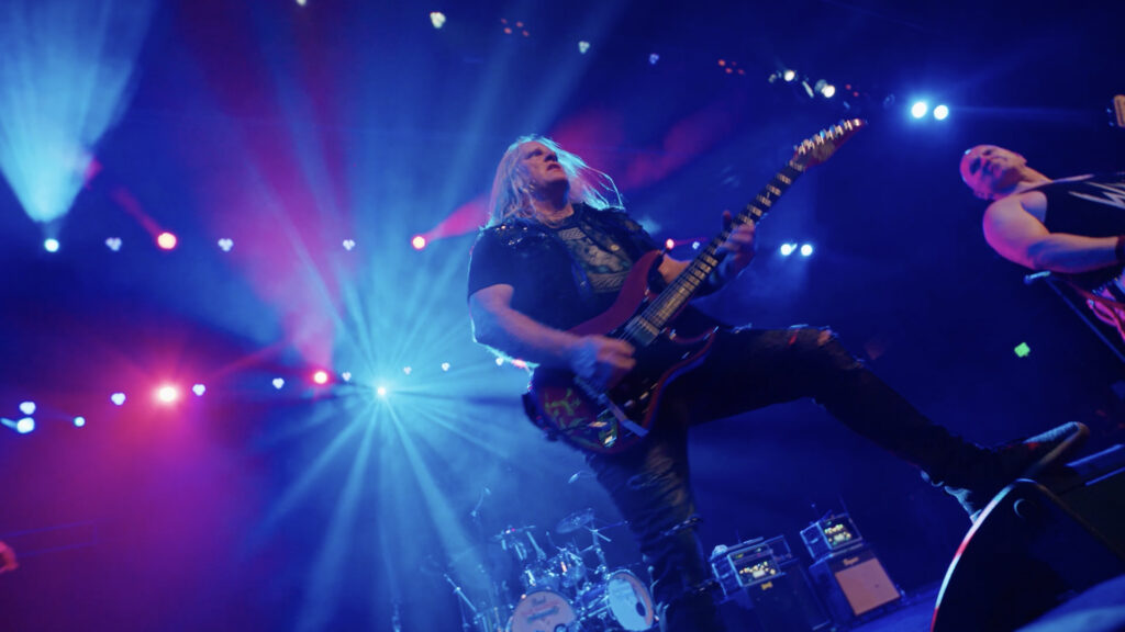 Scott Ramsay live at Riverside Municipal Auditorium with Maiden United