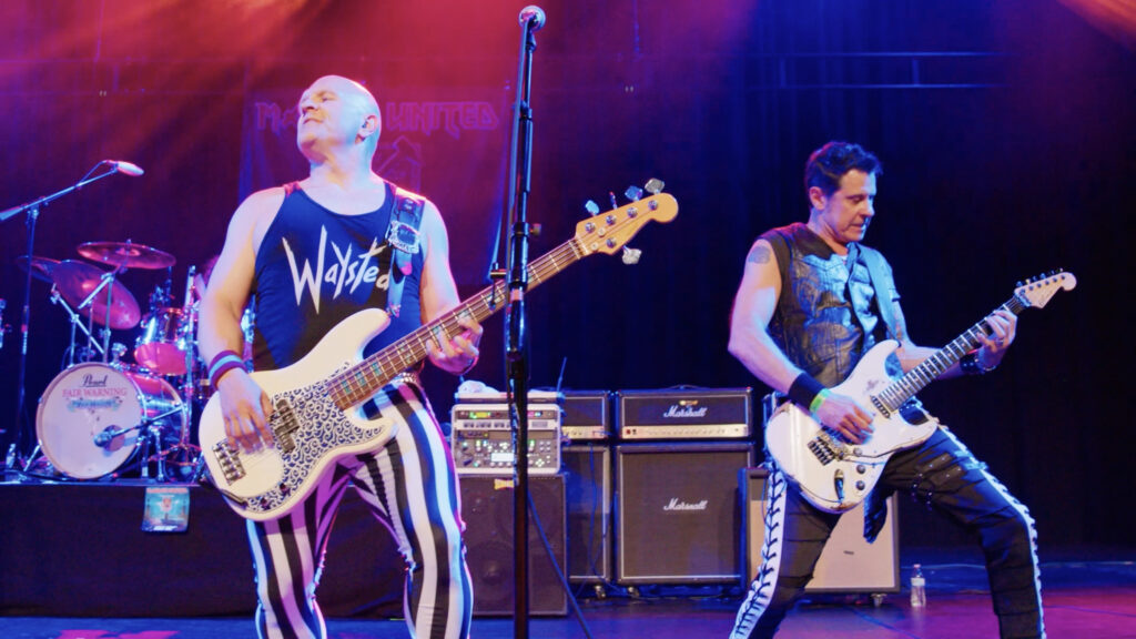 Danny Knapp and Rich Abronson live at Riverside Municipal Auditorium with Maiden United
